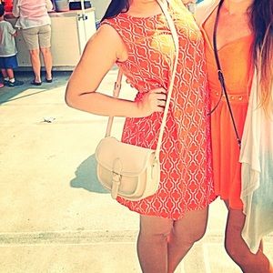 WHITE FOREVER 21 CROSSBODY